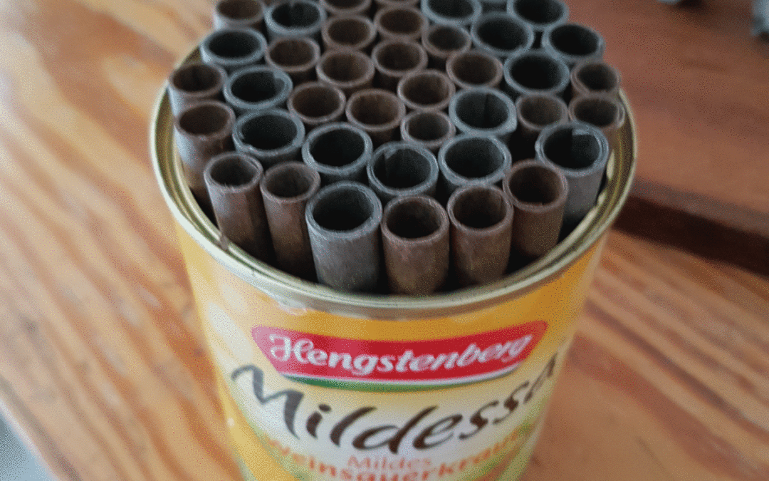 Schaffung von Nistmöglichkeiten für Wildbienen