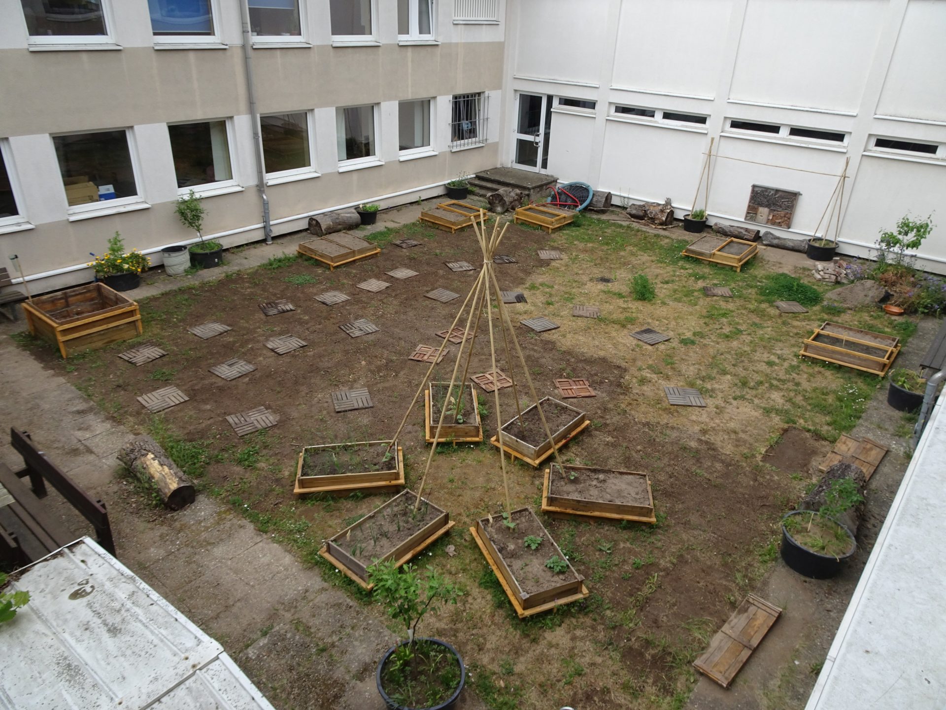 Grünes Klassenzimmer
