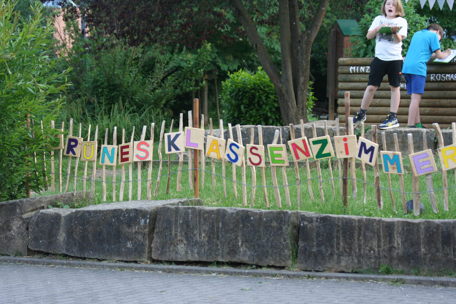 Grünes Klassenzimmer