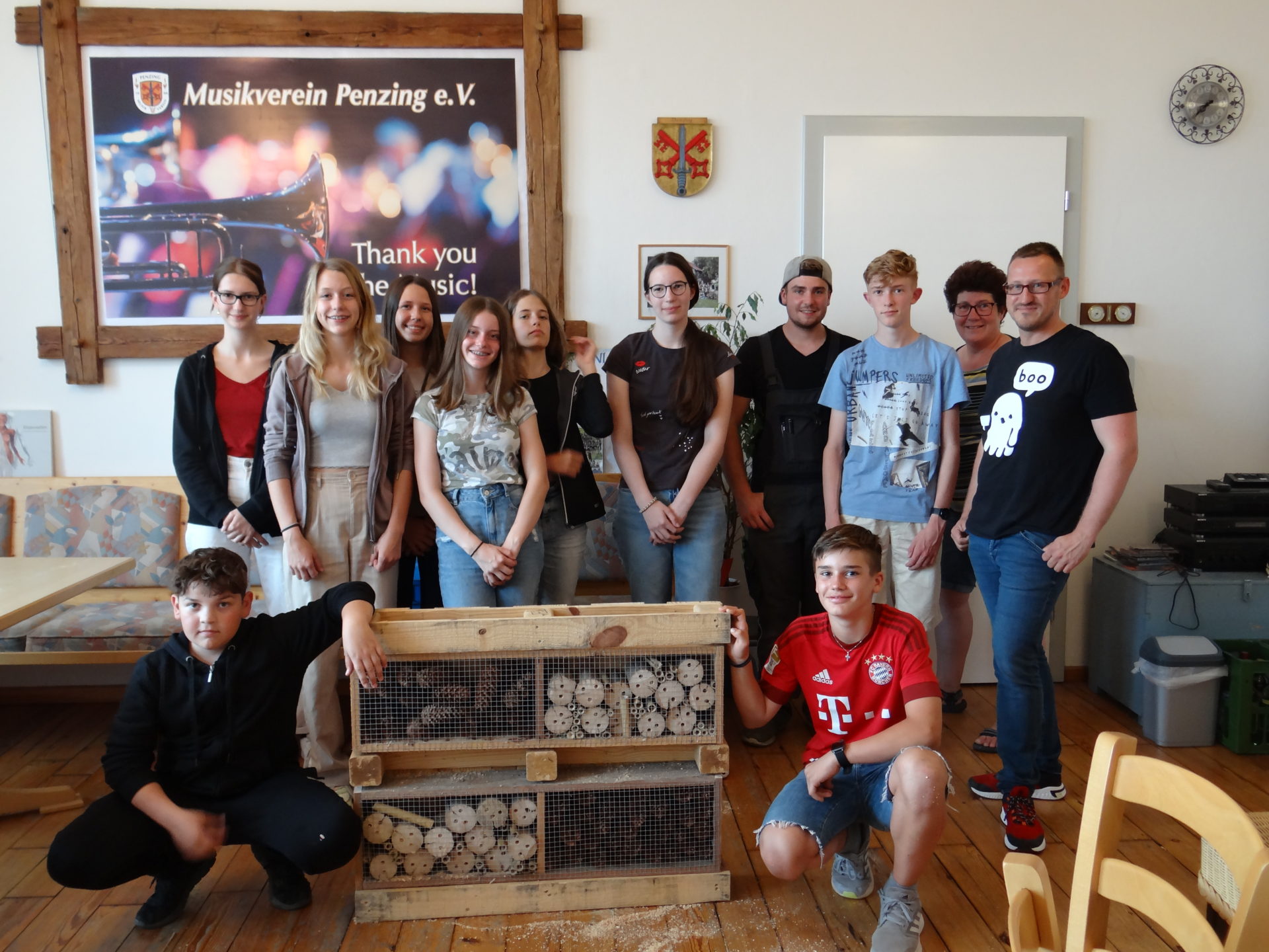 Der Musikverein Penzing summt