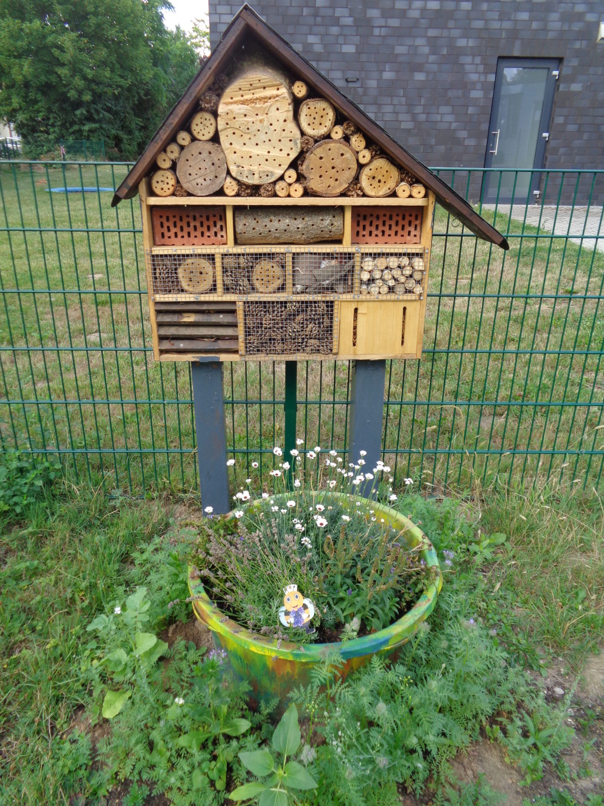 Wir unterstützen unsere Bienen