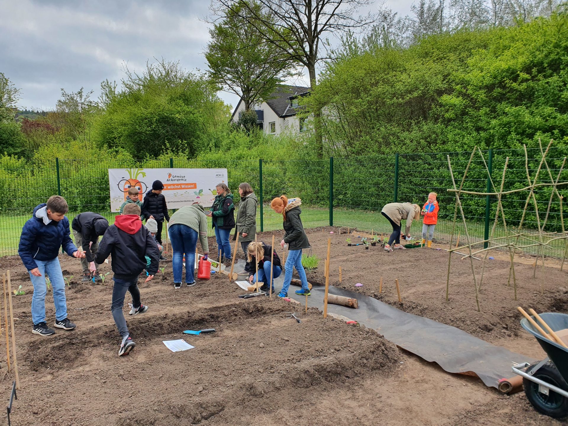 GBE goes green – nachhaltige Schulhofgestaltung