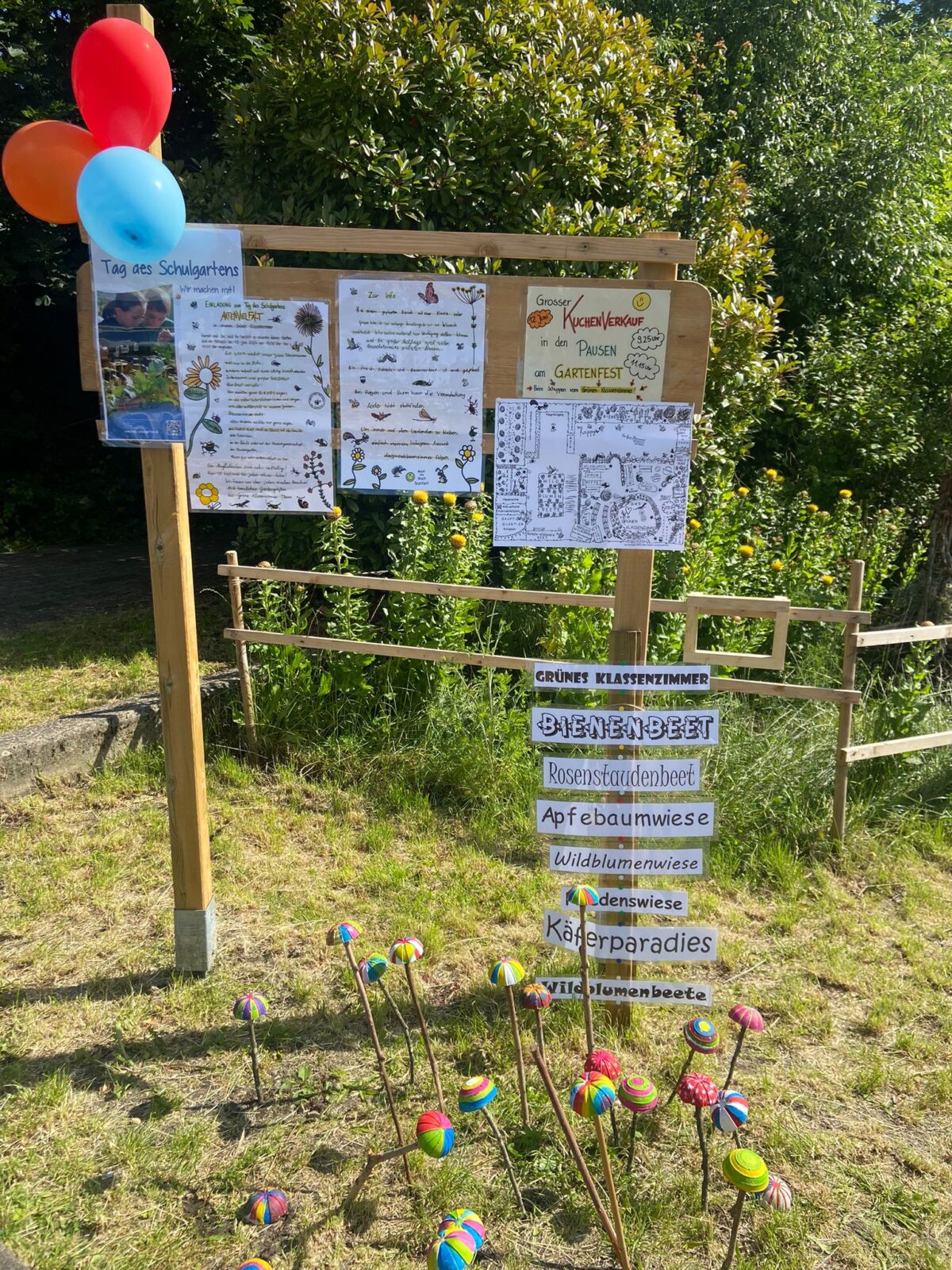 2024 – Das erste Grüne Klassenzimmer Gartenfest für mehr Artenvielfalt überall