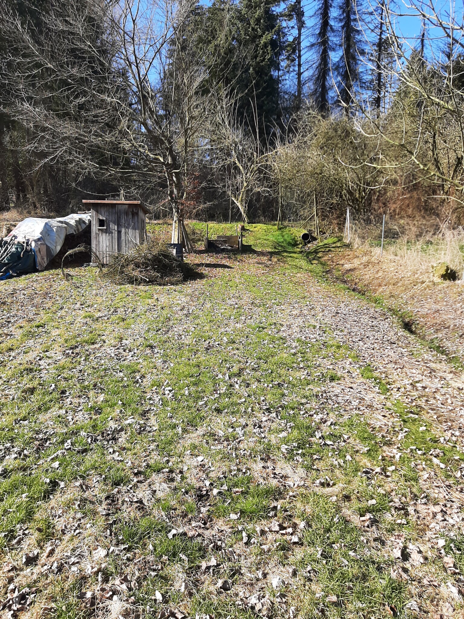 Der Krautgarten der Naturkindergruppe