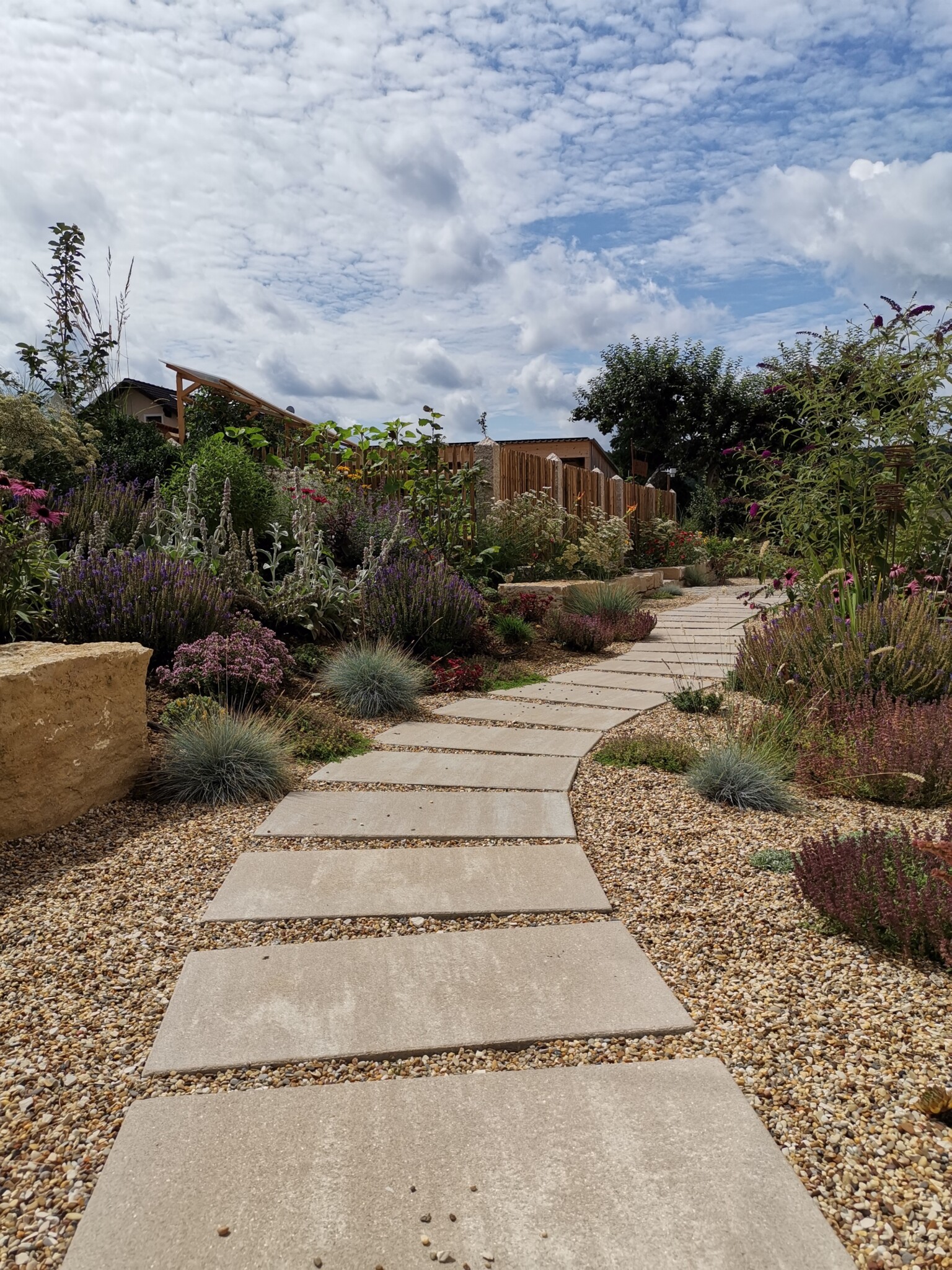Gartenbepflanzung Einfamilienhaus