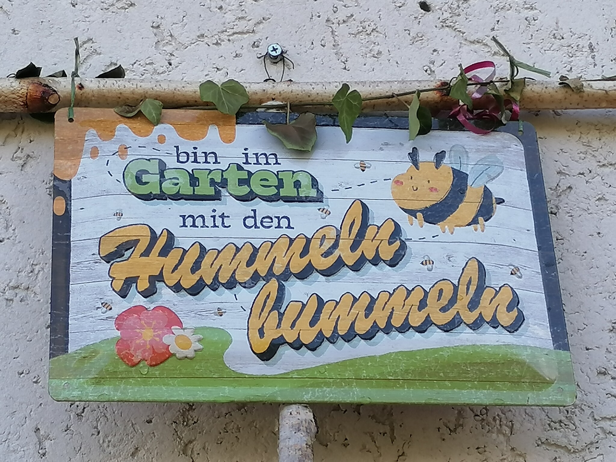 Bienen im Garten